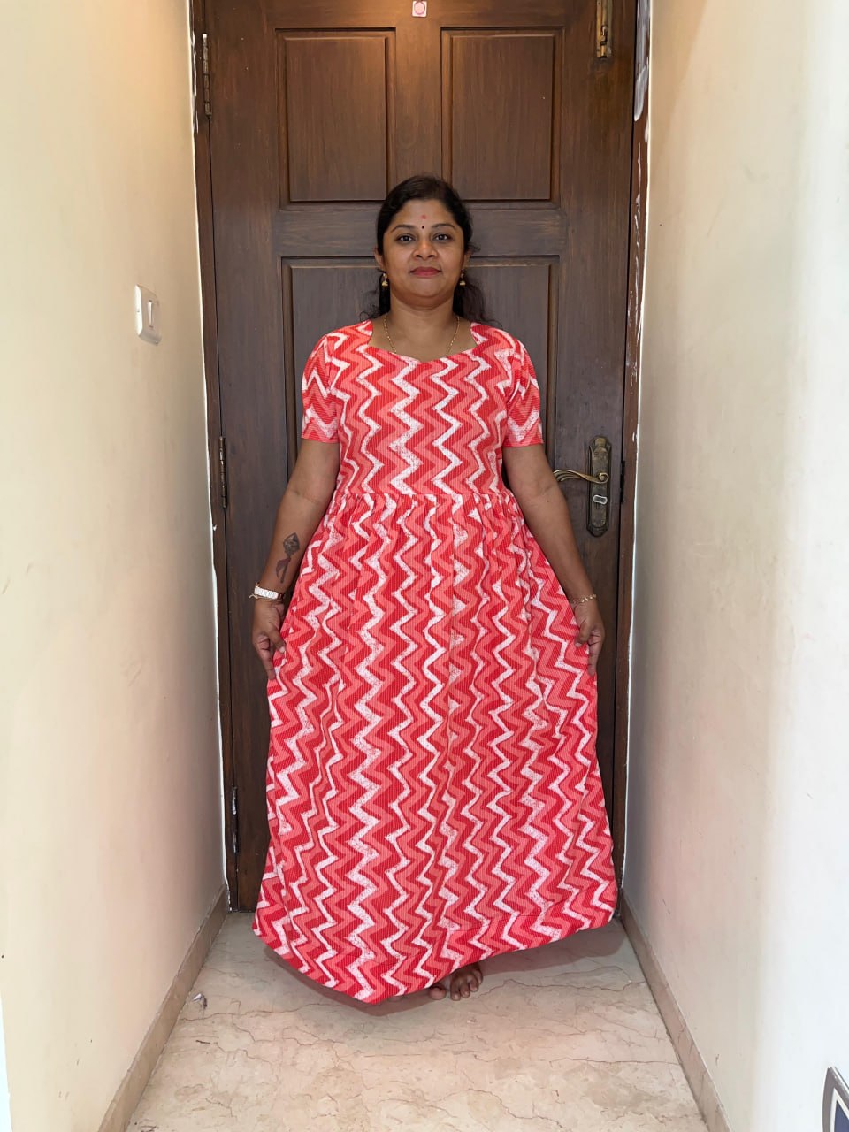 MFS 250 Peacock Height maxi frock YY1 YY2