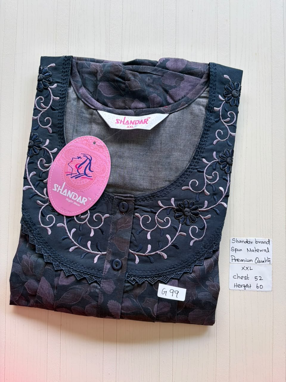 DSS 230 Height Shandar Spun nighty