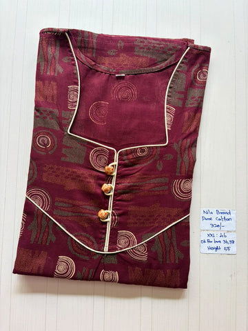 NP 002 Nila Brand No zip Nighty