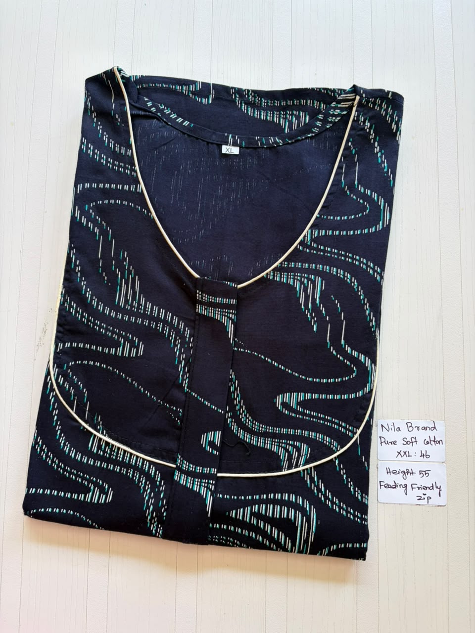 NP 088 Nila Brand Zip Nighty DPS