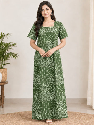 AASZ 336 Height Peacock Zip Nighty BP CPS