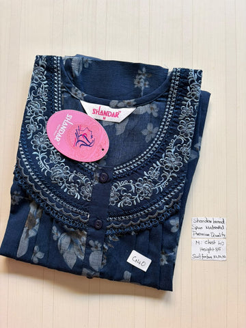 ASS 372 Shandar Spun nighty