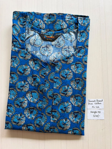 AASZ 287 Height Peacock Zip Nighty BP CPS