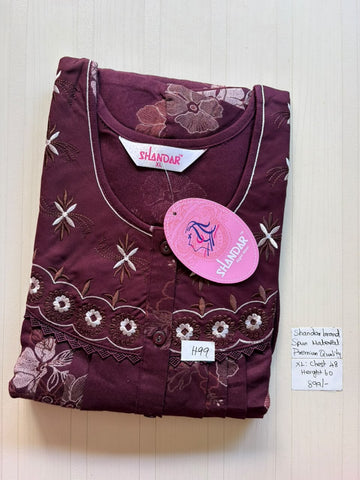 CSS 435 Height Shandar Spun nighty