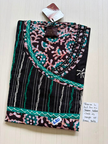 BJS 934 Jessica VV Batik Nighty