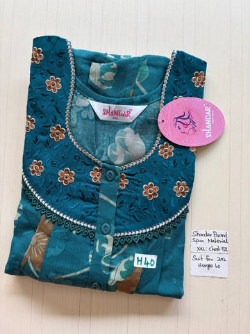 Dss 362 Shandar Spun nighty
