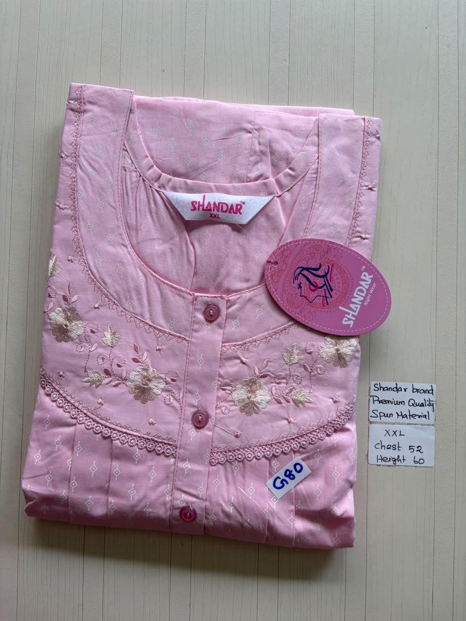 DSS202 Height Shandar Spun Nighty