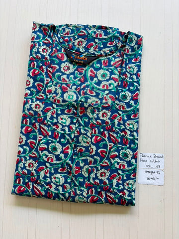 AASZ 192 Height Peacock Zip Nighty BP DPS