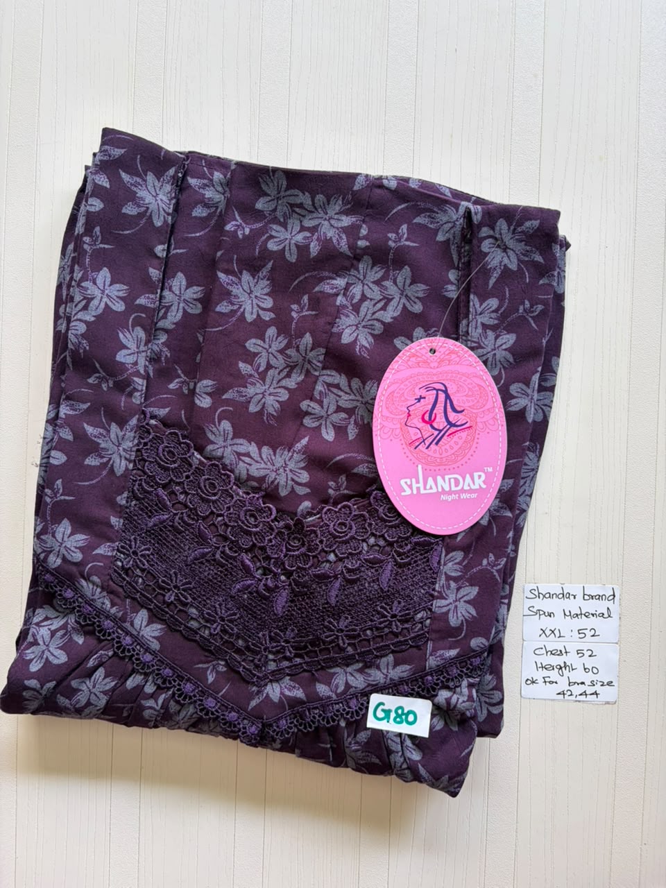 DSS 182 Height Shandar Spun nighty