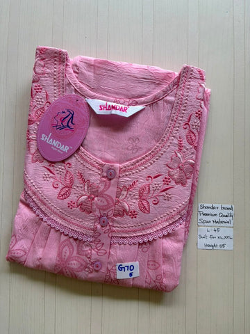 BS235 Shandar Spun nighty