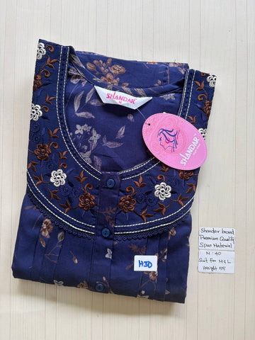 ASS093 Shandar Spun nighty