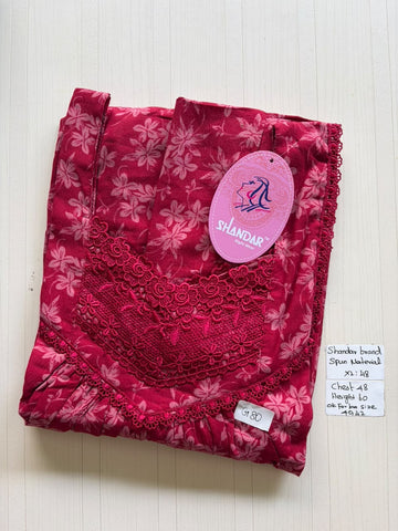 CSS 483 Height Shandar Spun nighty