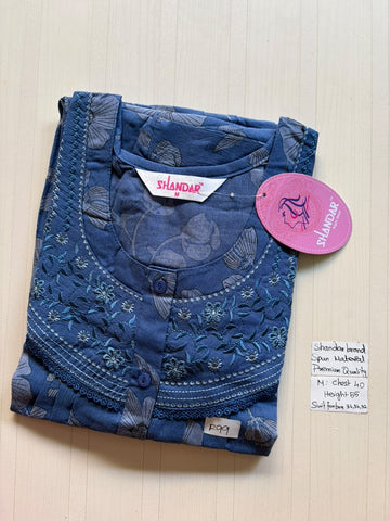 ASS 381 Shandar Spun nighty
