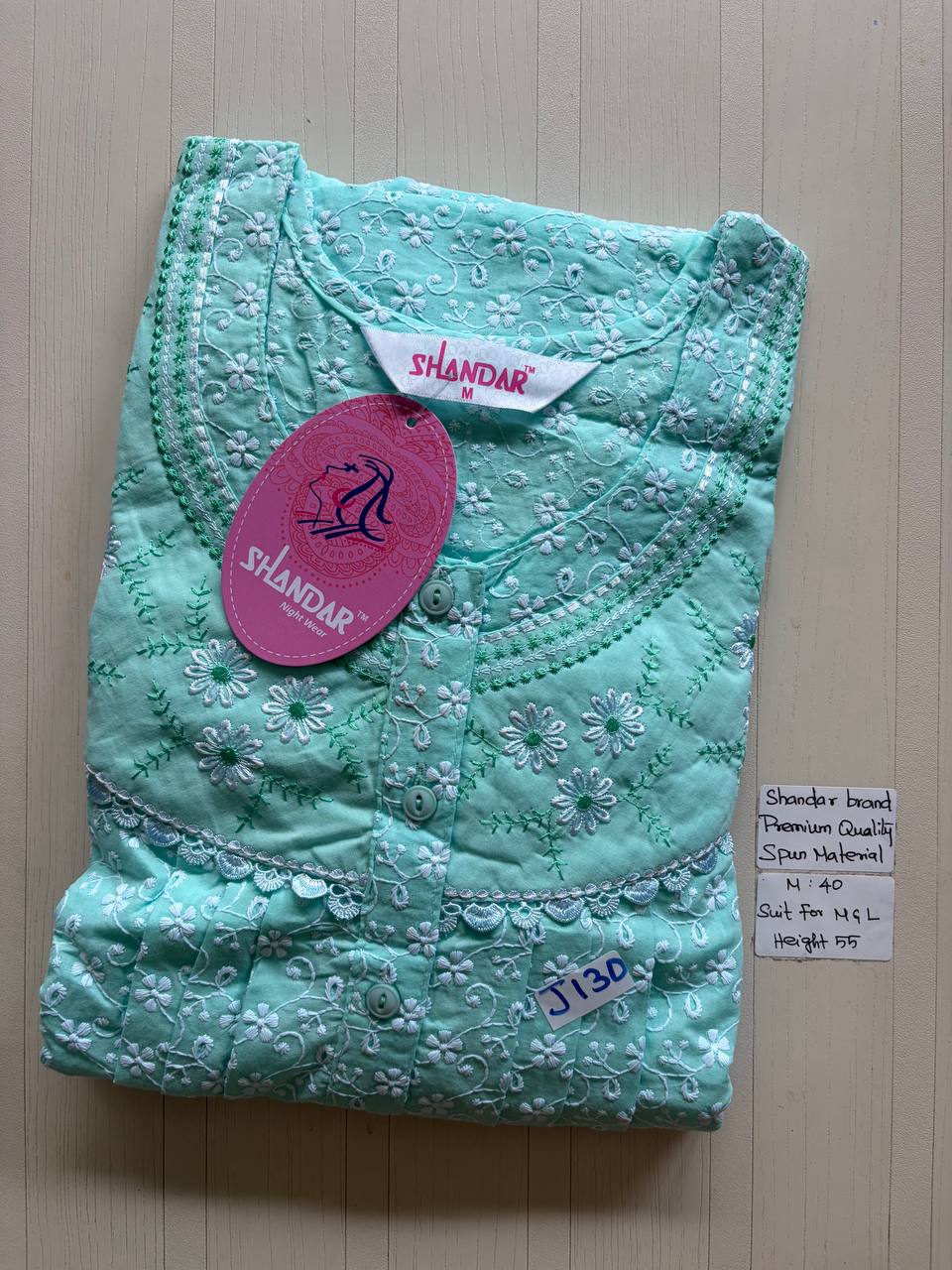 ASS186 Shandar Spun nighty