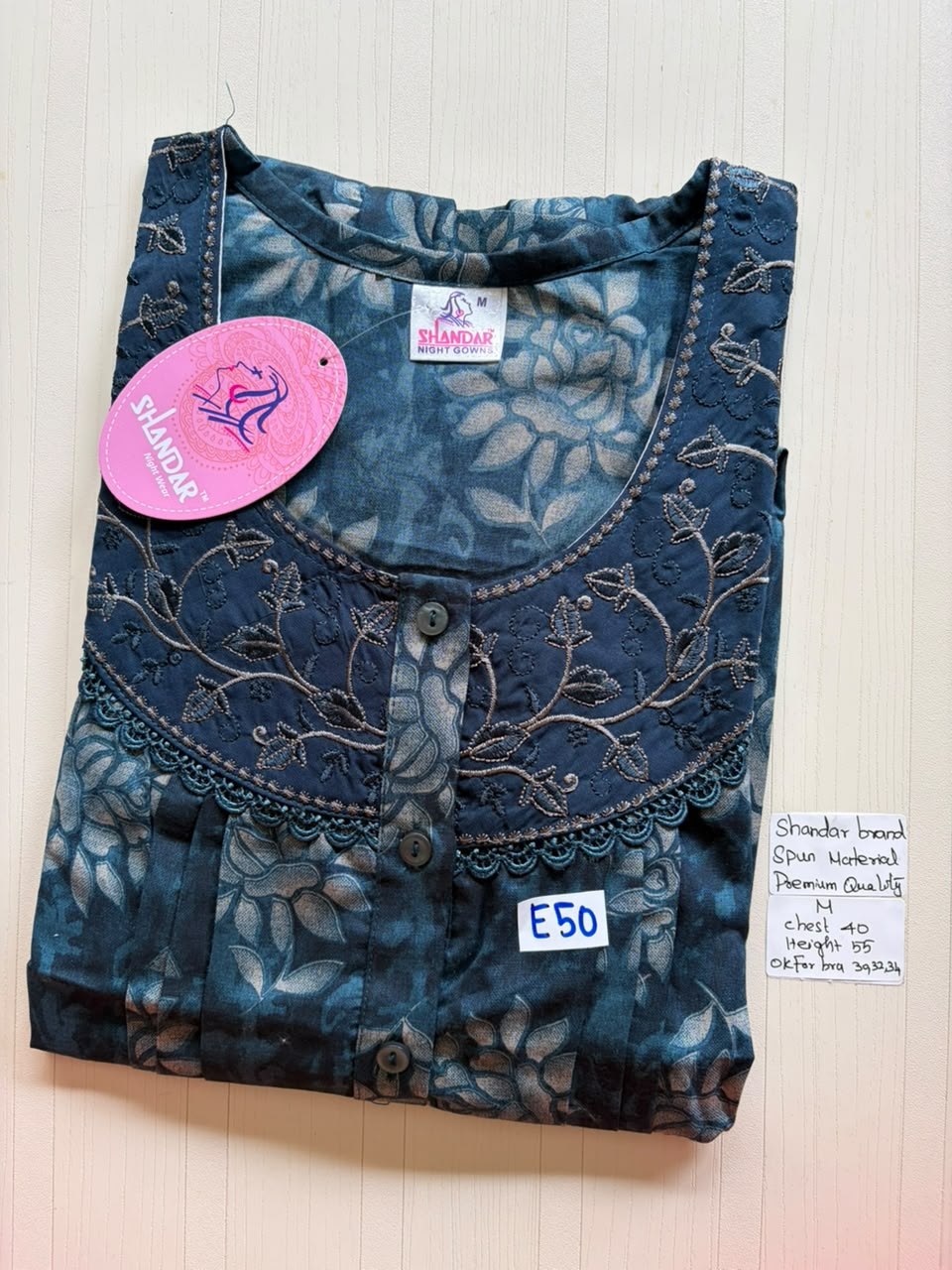 ASS 217 Shandar Spun nighty