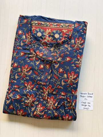 AASBP 356 Peacock Pleats Zip Nighty BP CPS