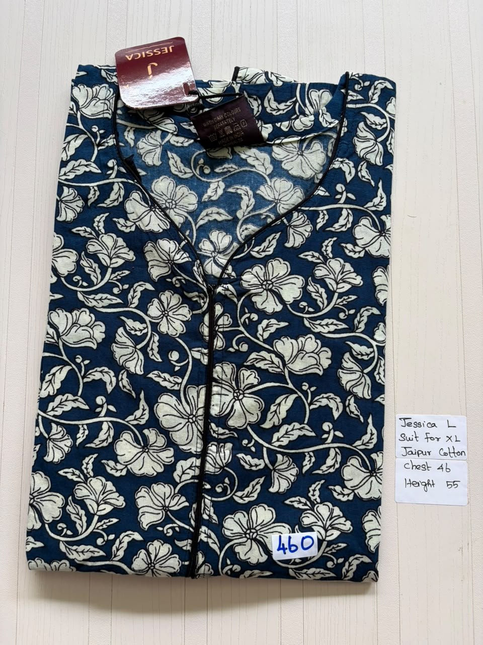 BJS 915 Jessica ZIp Nighty BB 550