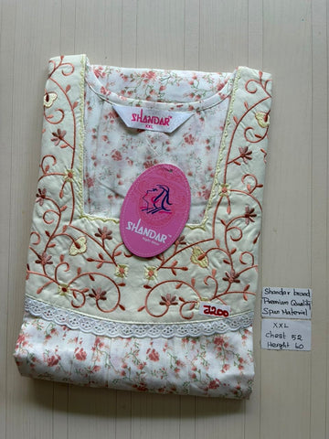 DSS175 Height Shandar Spun Nighty