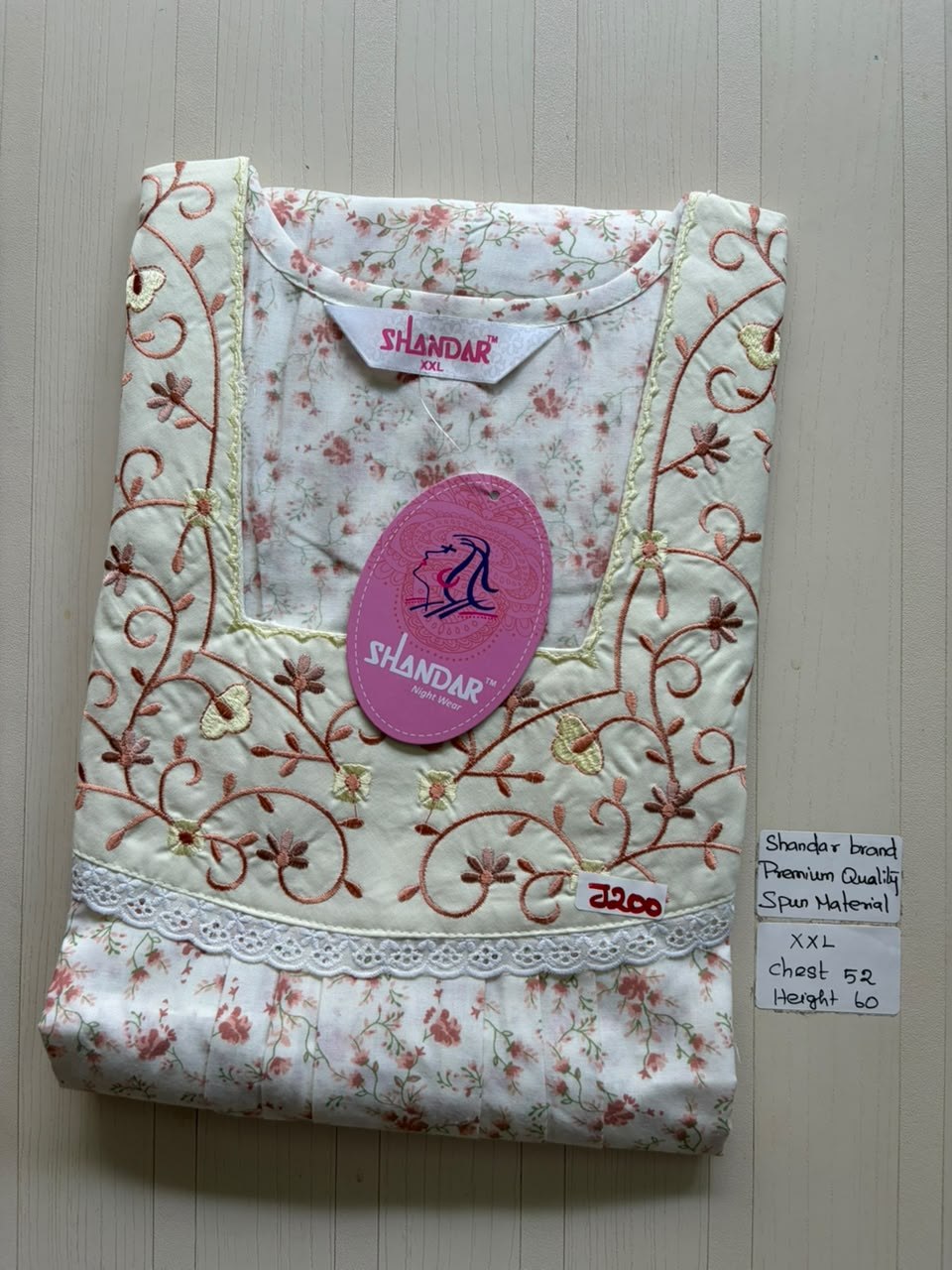 DSS175 Height Shandar Spun Nighty