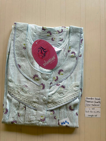 BS396 Shandar Spun nighty