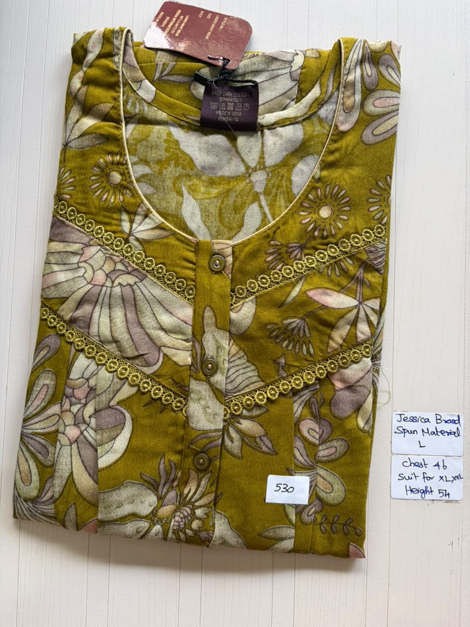 BJS 111 Jessica Pleats Spun Nighty 550