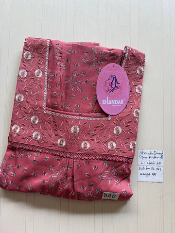 bss 336 Shandar Spun nighty