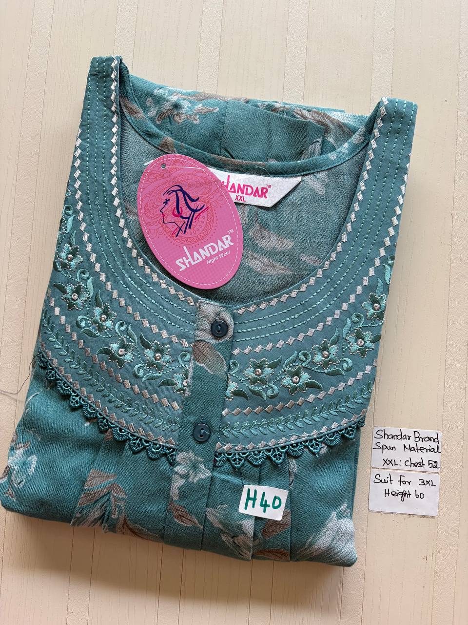 Dss 364 Shandar Spun nighty