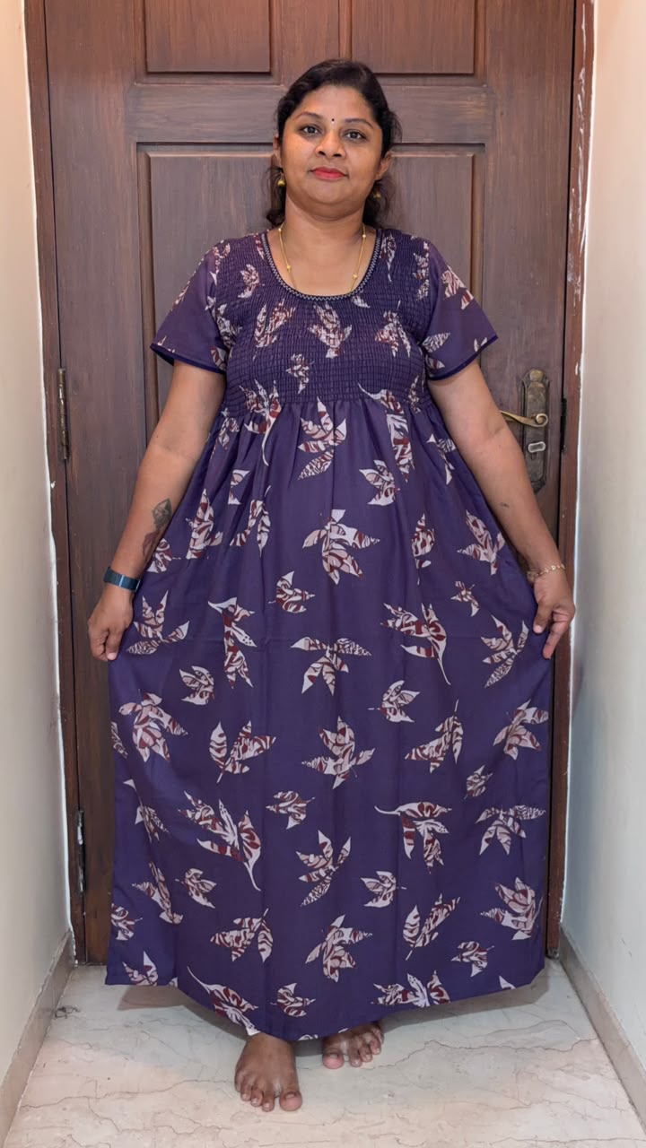 SPB 012 Ponni's Smoking Frock Nighty