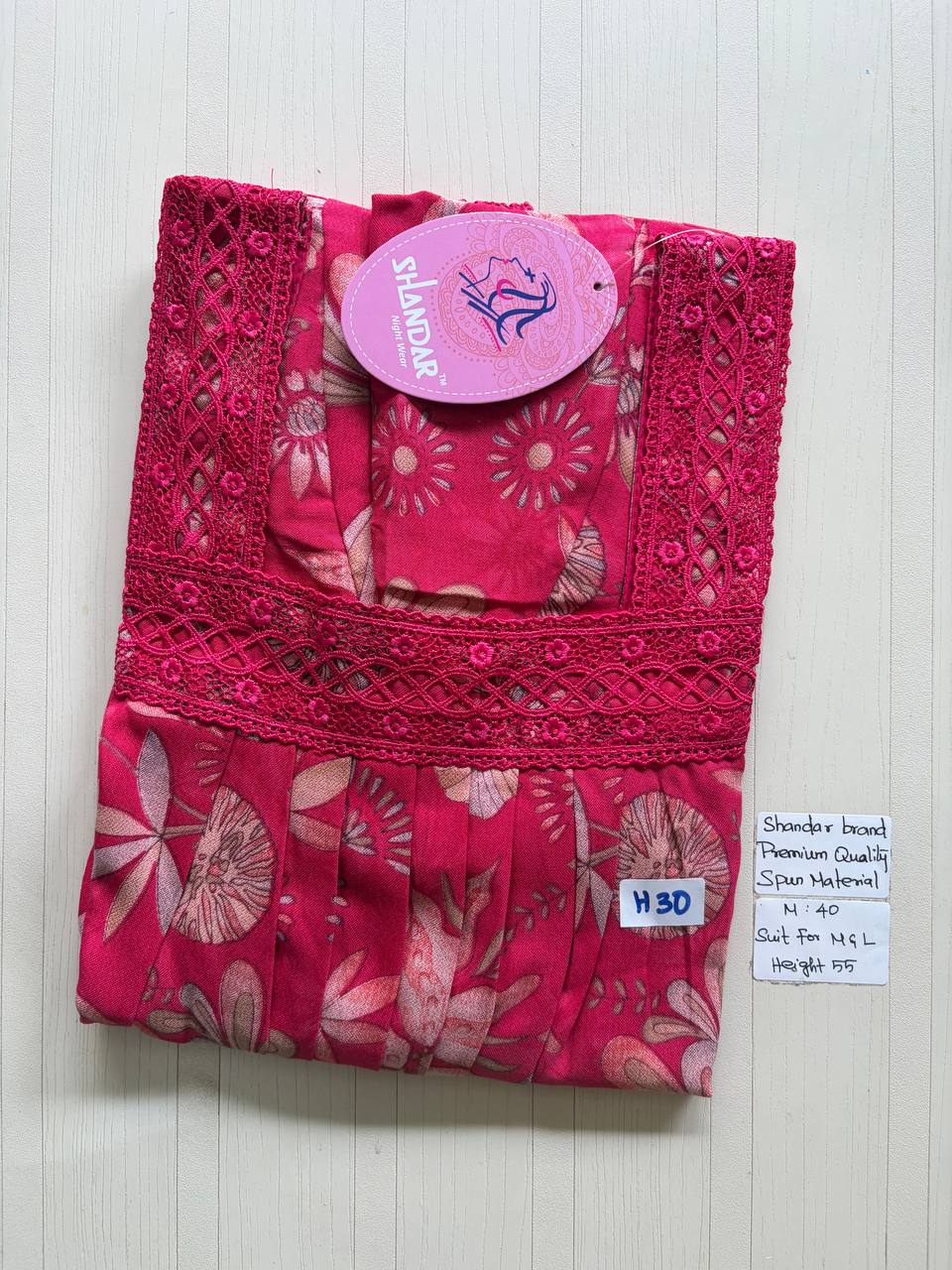 ASS148 Shandar Spun nighty
