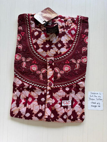 BJS 027 Jessica Pleats JC JP Nighty 550