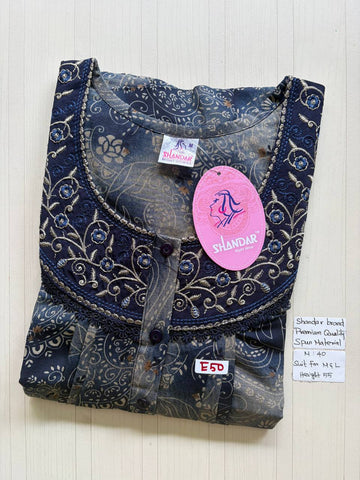 ASS194 Shandar Spun nighty