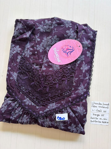 BSS 184 Shandar Spun nighty