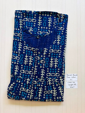 AASHP028 Peacock Pleats Zip Nighty HP BP