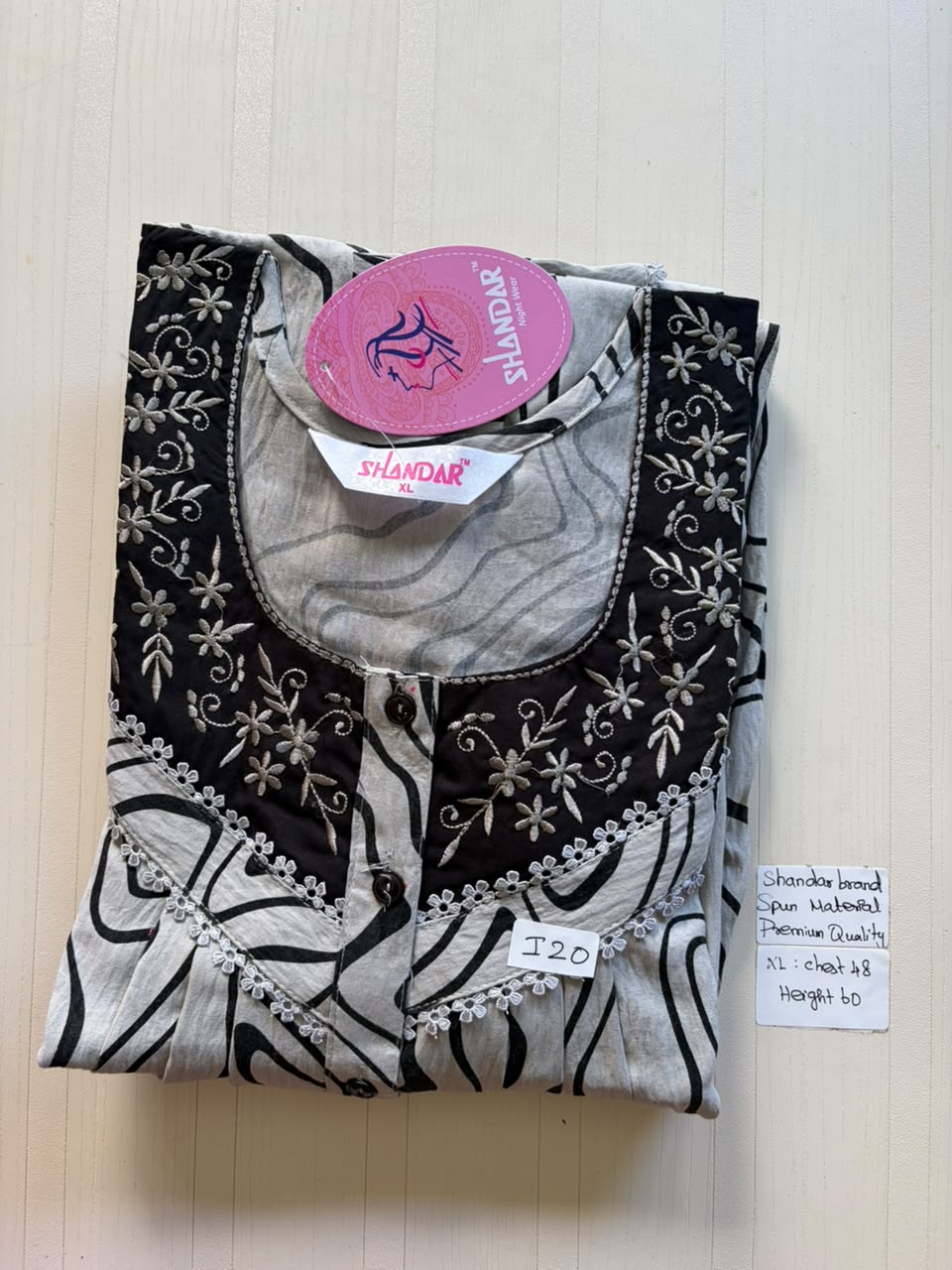 CSS 399 Height Shandar Spun nighty