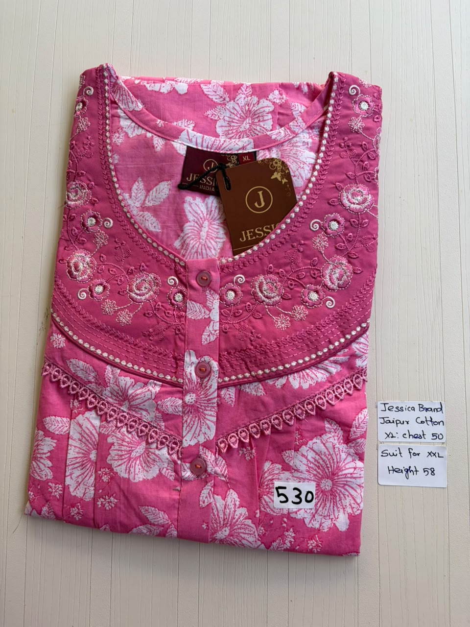 CJS 584 Height Jessica Pleats JC Nighty 550