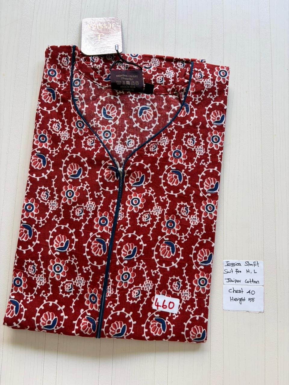 AJS 172 Jessica Slimfit VV AL JC ZIP Nighty 550