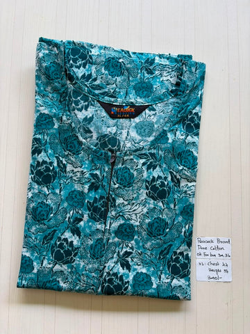 AASZ 091 Peacock Zip Nighty CPS