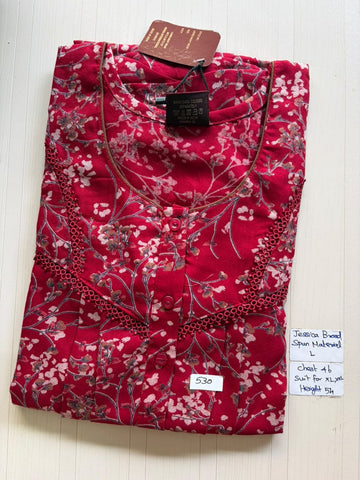 BJS 108 Jessica Pleats Spun Nighty 550