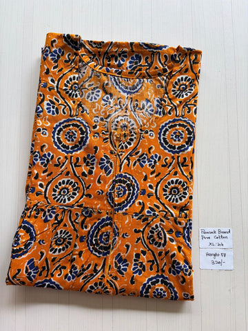 AASHP 284 Height Peacock Zip Pleats Nighty BP HP CPS