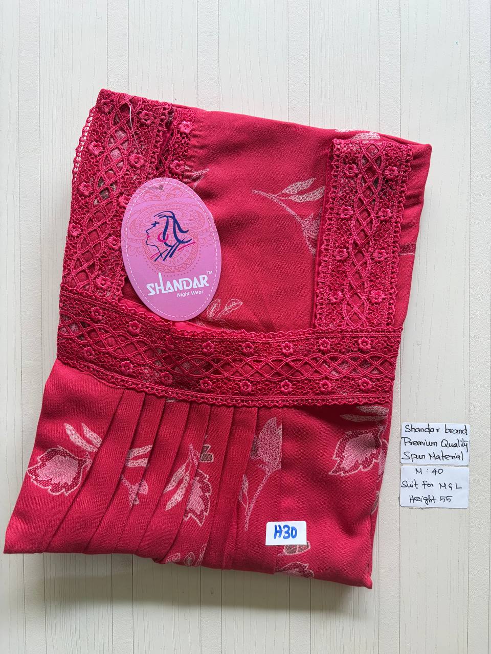 ASS114 Shandar Spun nighty