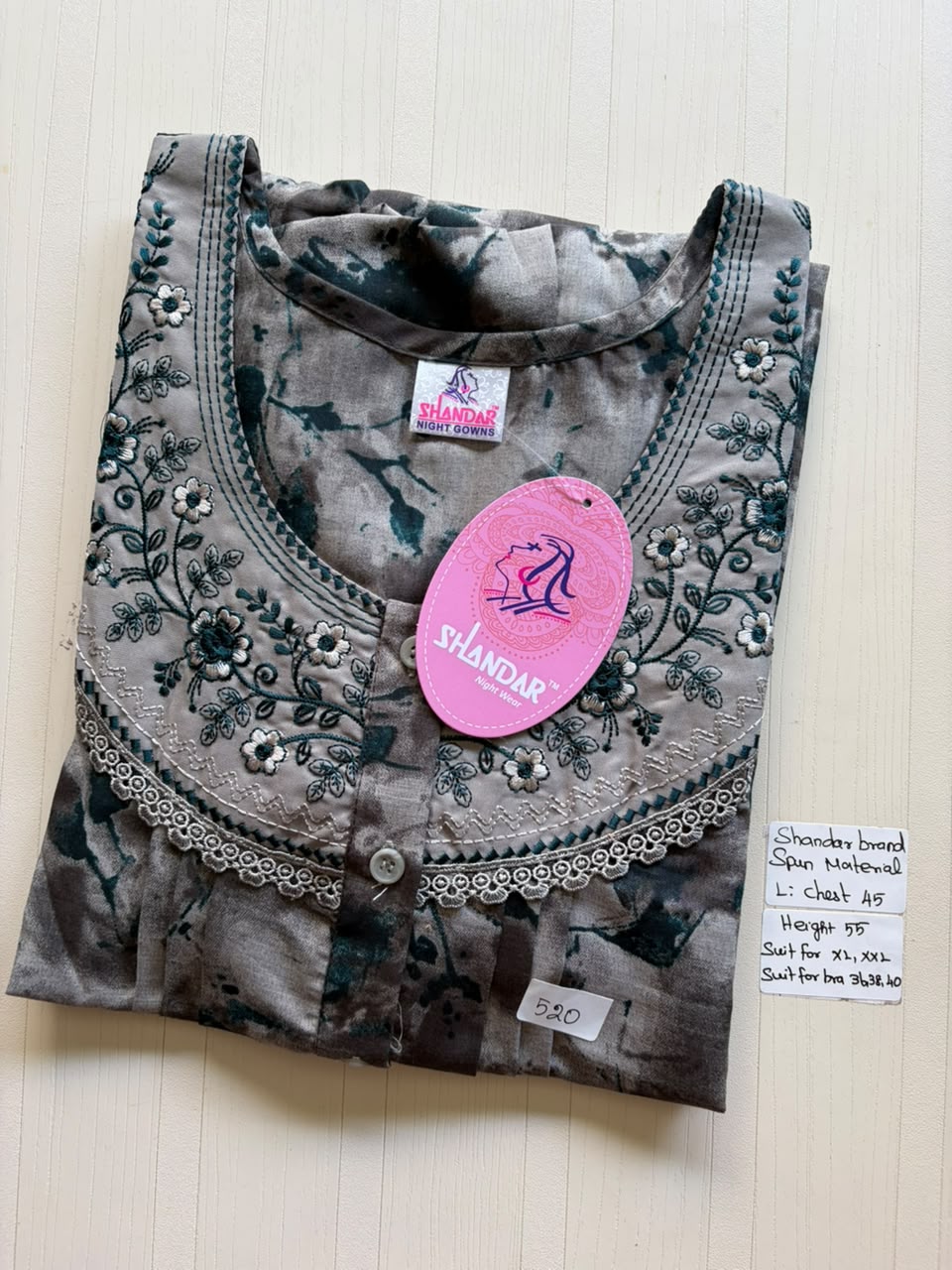 BSS 150 Shandar Spun nighty