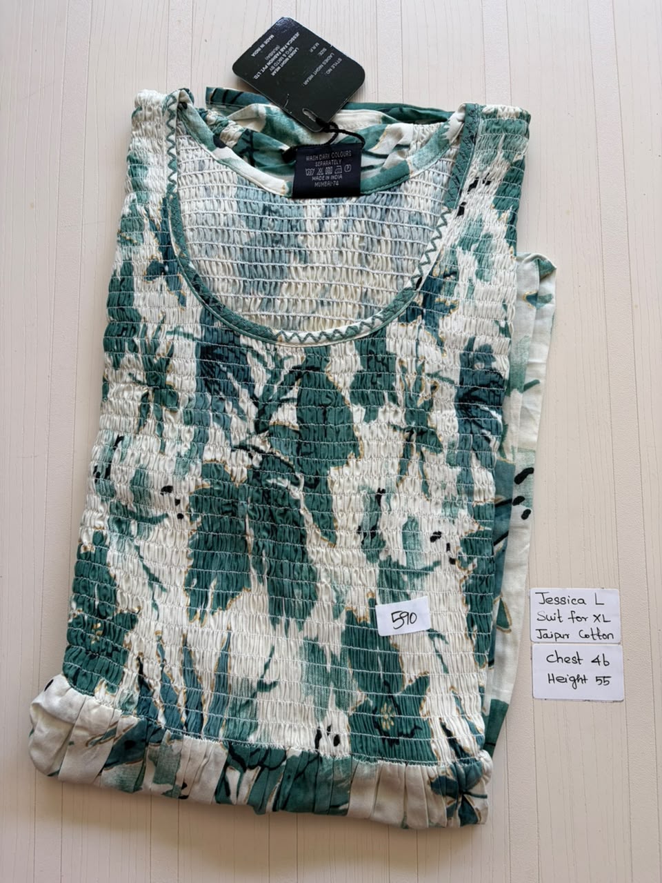 BJS 1519 Jessica Smoking Frock JC Nighty 550