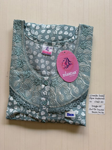 ASS 447 Shandar Spun nighty