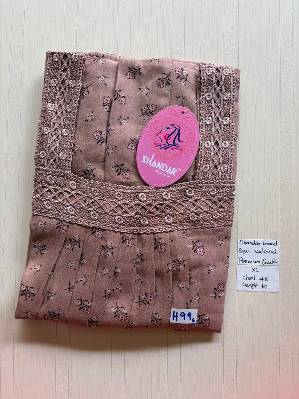 CSS 295 Height Shandar Spun nighty