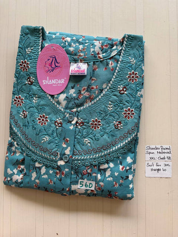 Dss 334 Shandar Spun nighty