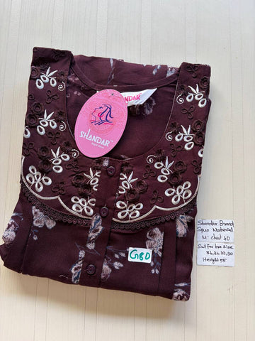 ASS 848 Shandar Spun nighty