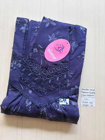 DSS100 Height Shandar Spun Nighty