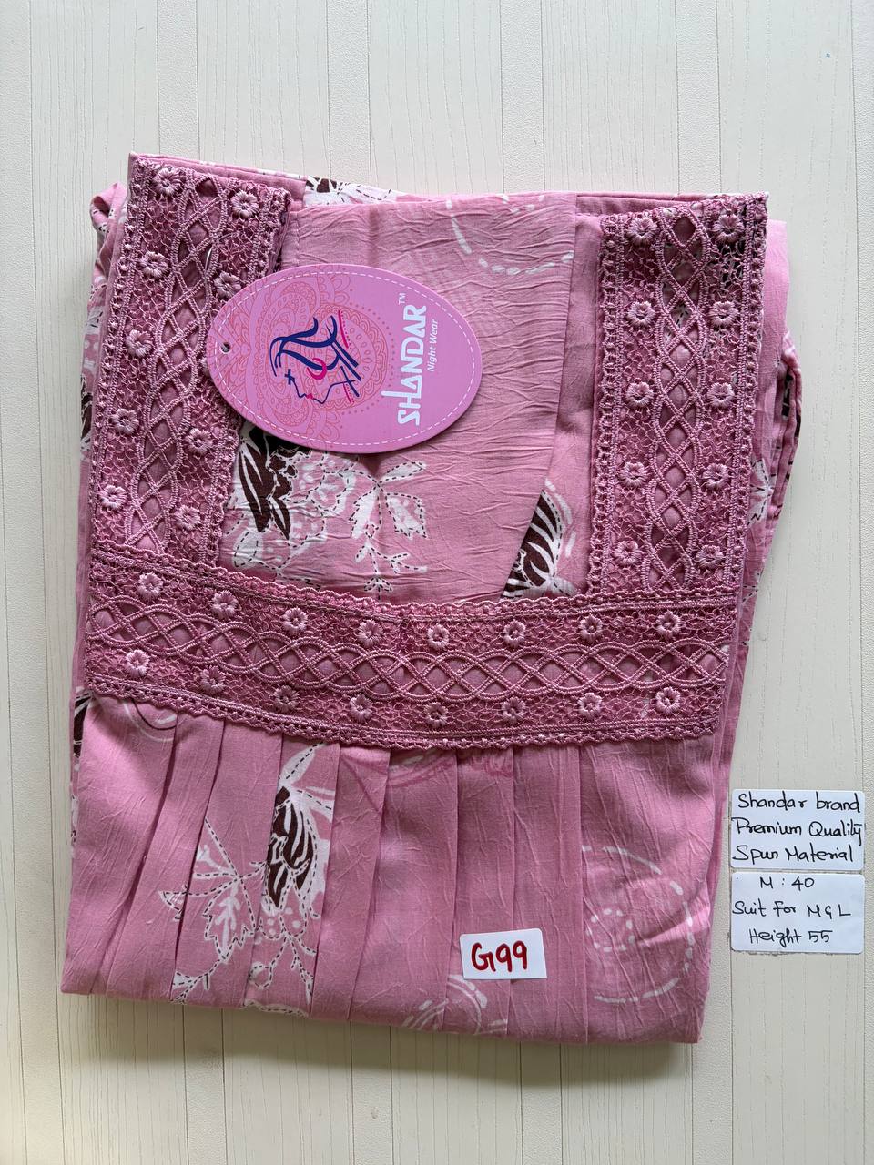 ASS057 Shandar Spun nighty