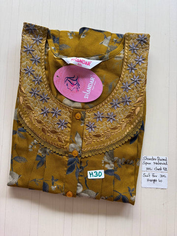 Dss 367 Shandar Spun nighty
