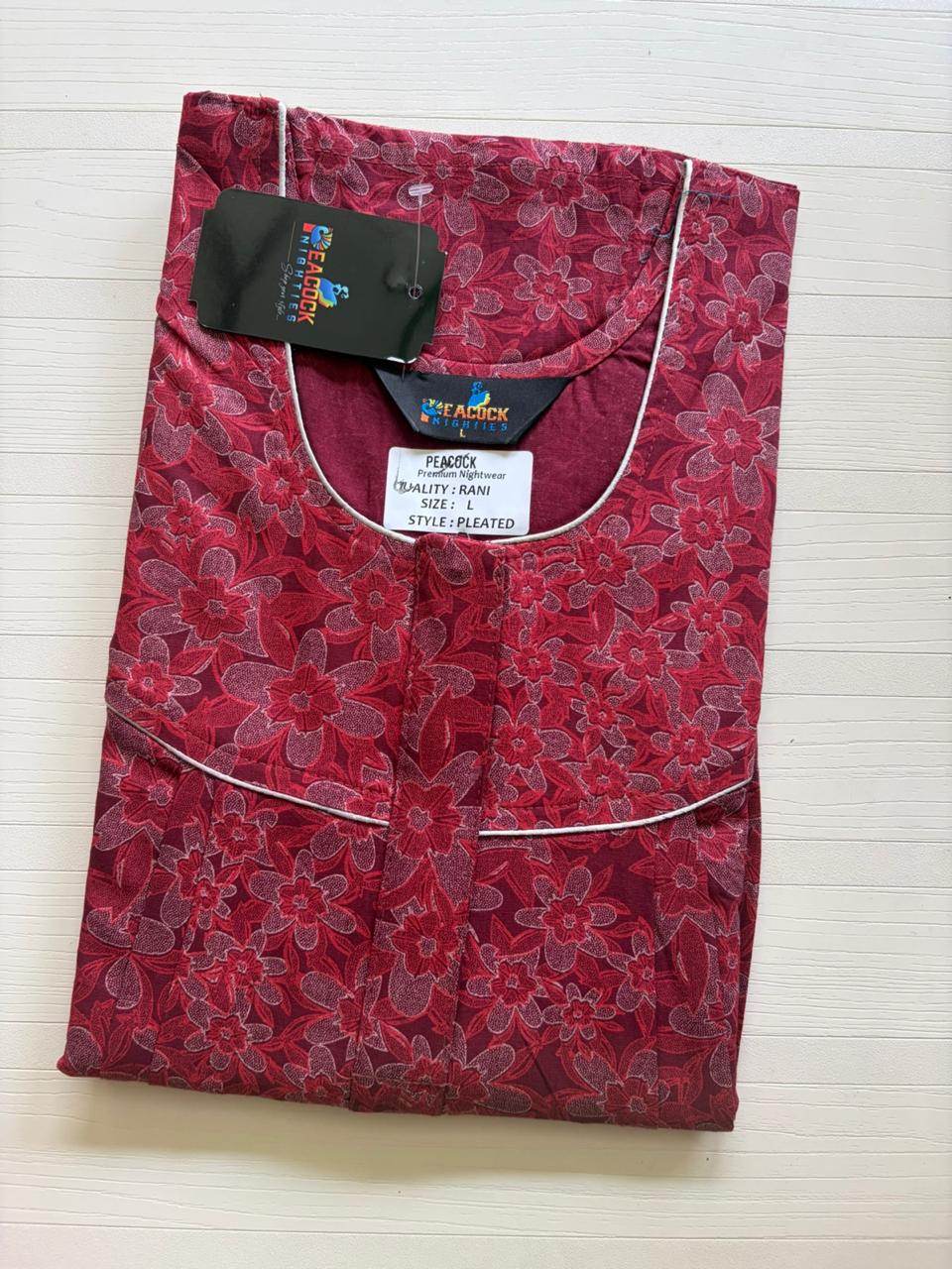 AAS5155 Peacock pleats Zip premium quality BP DD DPS